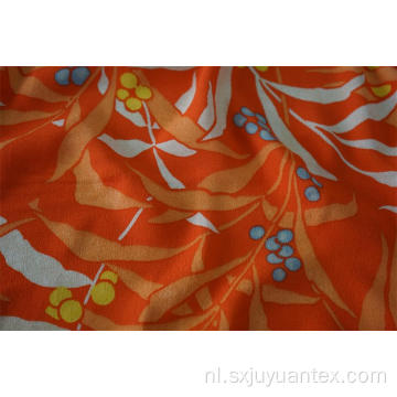 Viscose Rayon Morocian crêpe print stof